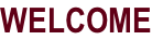 Welcome